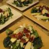 Spinach Salad with Endive, Apples & Blue Cheese